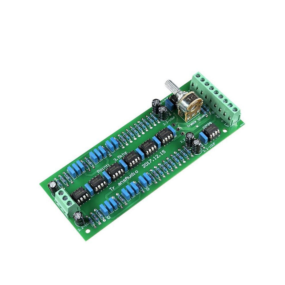 Dlhifi Bass Treble 2Way Crossover Audio Board Ne5532p Frequency Divider Crossover Filters For Audio Amplifier System 6031722838521