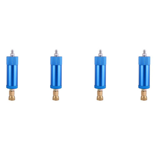 4X Högtrycks PCP Handpump Luftfilter Olje-Vatten Separator för Högtryck Pcp 30Mpa Luftpump Filter Kompressor Blå
