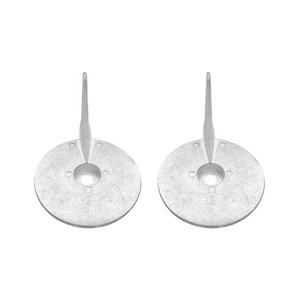 2X Outboard Engine 17264T2 17264C1 F17264c1 Trim Tab Anode For Mercury Mariner Force 30Hp 35Hp-60Hp 70Hp 75Hp 4713032265373