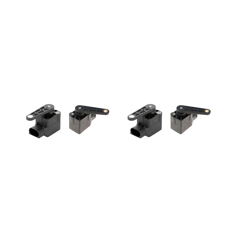4X Suspension Level Sensor For W220 W211 S211 W639 W211 C219 0105427617 A0105427617 0105427717 A0105427717 Black 6032455314443