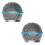 16PCS Microphone Grill Mic Grille Replacement Mic   Mesh for  Beta58A SM58 Pgx24 Slx24 2