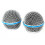 16PCS Microphone Grill Mic Grille Replacement Mic   Mesh for  Beta58A SM58 Pgx24 Slx24 6