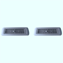 2X Rejilla de Ventilación de Aire Acondicionado Trasero para Techo de Coche 63601-48011-E0 para Highlander 2007-2014 Boquilla de Salida de Aire