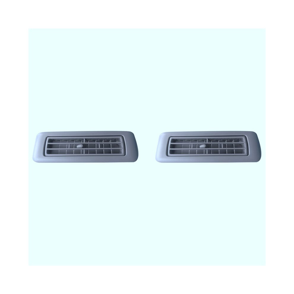 2X Car Roof Rear Air A/C Vent Grille 63601-48011-E0 For Highlander 07-14 Side Air Outlet Nozzle 6360148011 Grey 6031722842474