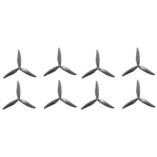 8x Gemfan 1050 10X5X3 Hélice de Nylon de Fibra de Vidro de 3 Lâminas para Multirotor 10 Polegadas 10 Polegadas FPV Cinelifter MarcoQuad