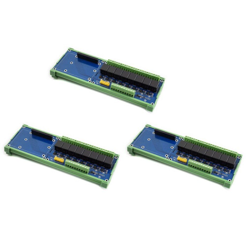 2X 5V 8-Channel Relay Expansion Board Module HAT Shield Kit for RasPi RPI RPI4 RPI3B Raspberry Pi Zero 2 W 3A 3B  3