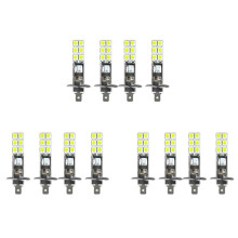 12PCS H1 6000K Super White 80W LED Headlight Bulbs Kit Fog Driving Light