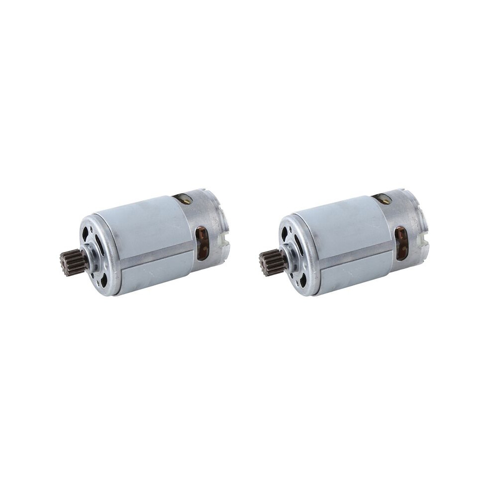 2X Rs550 Motor 15 Teeth Gear Motor 21V 29800Rpm Electric Saw Motor For Reciprocating Saw 4714239709233