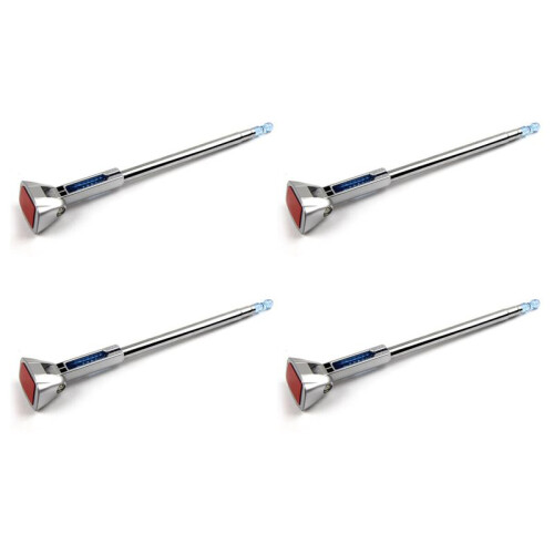 4X Hypersonic Adjustable Telescopic Three Section Flagpole Car Mounted Telescopic -6623