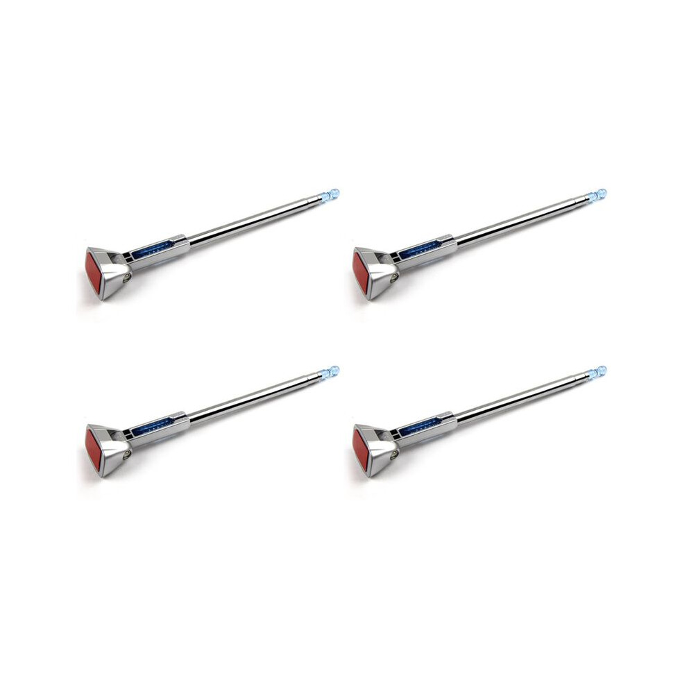 4X Hypersonic Adjustable Telescopic Three Section Flagpole Car Mounted Telescopic -6623 6031141174132