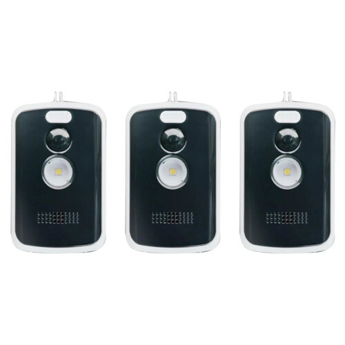 3X Camping Perimeter Alarm 125DB High-Volume Trip Alarm Motion Sensor Multiple Modes Easy Installation Camping Security