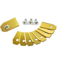72PCS ReplacementBlades for Navimow I105N/I108N/I110N/ H500N/H800N/H1500N/H3000N Robotic Lawn Mower with Screws,A
