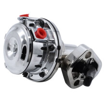 2X do Mechanicznej Pompy Paliwowej Chevy Small Block V8 - 2 Zawory 80 GPH 8 PSI - SBC (262-400) Chrome Akcesoria Samochodowe