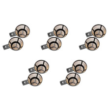 10X Wiederverwendbarer Kaffee Korb Filter für Beach 2-Weg Brewer Kaffee Maschinen Modelle 49980A, 49980Z, 47650, 49933