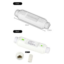 4X Extensor de Rede Repetidor POE 1 em 1 Externo à Prova D'água 250M ExtensãO um em Dois Saída 48V Poe  IEEE 802.3Af