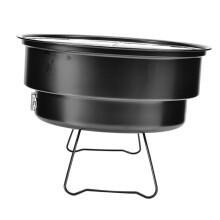 Portable BBQ Grill, Foldable Camping Grill Stove for Picnic, Even Heat and Easy Storage