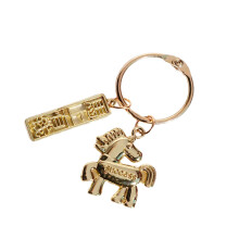 Trendy sleutelhanger met alfabettenkunst, perfect voor een-C