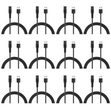12 Stück 5 V 1 A USB-Ladekabel für Rasierer für QP2724 QP2834 QP1924 MG9520 Ladekabel für Elektrorasierer