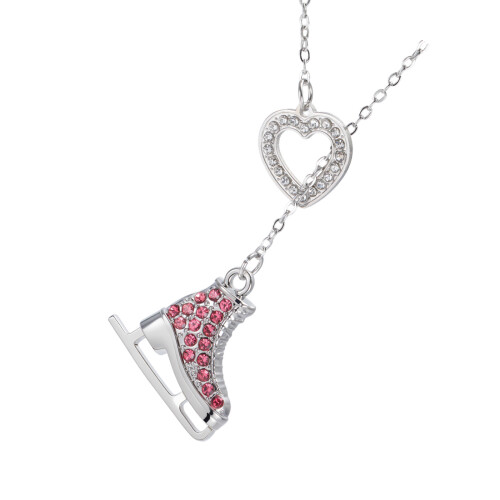 Glitzernde, mit Kristallen verzierte-roter Diamant1
