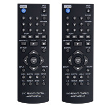 2X Remote Control AKB33659510 Replace for DVD Player DP122 DP520 DP522 DP930 DP932 DVX440 DVX352 DVX380 DVX390 DVX550