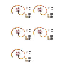 5X 5010 750KV High Torque Brushless Motors for Multi Copter Quad Copter Multi-Axis Aircraft A