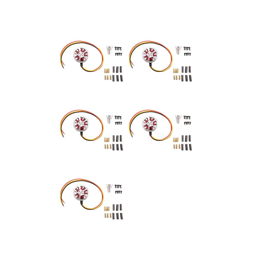5X 5010 750Kv High Torque Brushless Motors For Multi Copter Quad Copter Multi-Axis Aircraft A 4712531376962