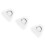 12PCS D-Ring Patch for Inflatable Boat Kayak Dinghy , D-Ring PVC Patch Stand- Paddleboard Canoe Rafting White 2