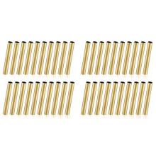 40 Pezzi di Penna Sottile da 7 mm In Ottone per il Trasferimento di Penne, Accessori di Ricambio per Penne DIY, Forniture per Ufficio, Regali per