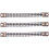 3X Drum Kit Pedal Connecting Chain with Master Link Drum Pedal Chain Hammer Beater Chain Replacement Percussion 1