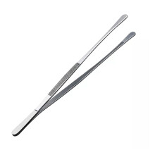 Ergonomic Stainless Steel BBQ Tongs with Anti‑Slip Grip and Precision Tip for Cooking, Grilling and Serving