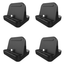 4X Lade Station Typ C USB C 3.1 Lade Station für Android Telefone 5V 2A für Smartphones Typ C.