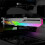 2X COOLMOON GT8  Card Bracket ARGB Computer Shenguang Synchronous Horizontal Chassis Fixed GPU Support 9