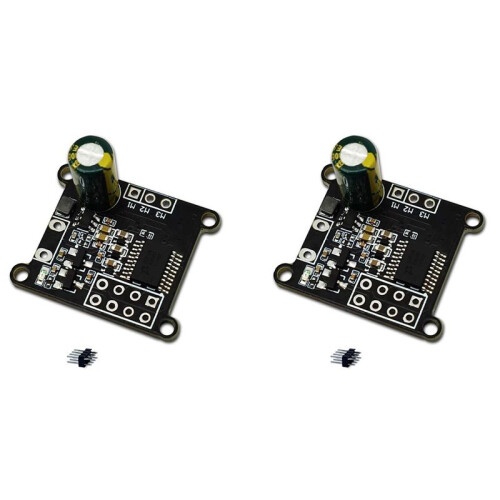 2X  Brushless Motor Driver Board FOC Control Driver SVPWM Control  10-24V Module Replace Simple FOC