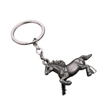 Porte-clés à breloque cheval exquis, symbolisant la richesse-C