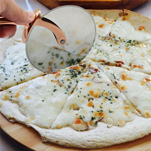 Classic Pizza Cutter Wheel,Stainless Steel Cutter Wheel,Smooth Rotating Blade 1