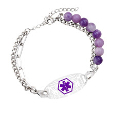Medicals Professional Bracelet Double Chain Stainless-SSS3