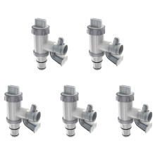 5X Poolslangadapter, Poolslanghållare och Kolvventil, Poolersättningsdelar för Pooler Ovan Jord,B