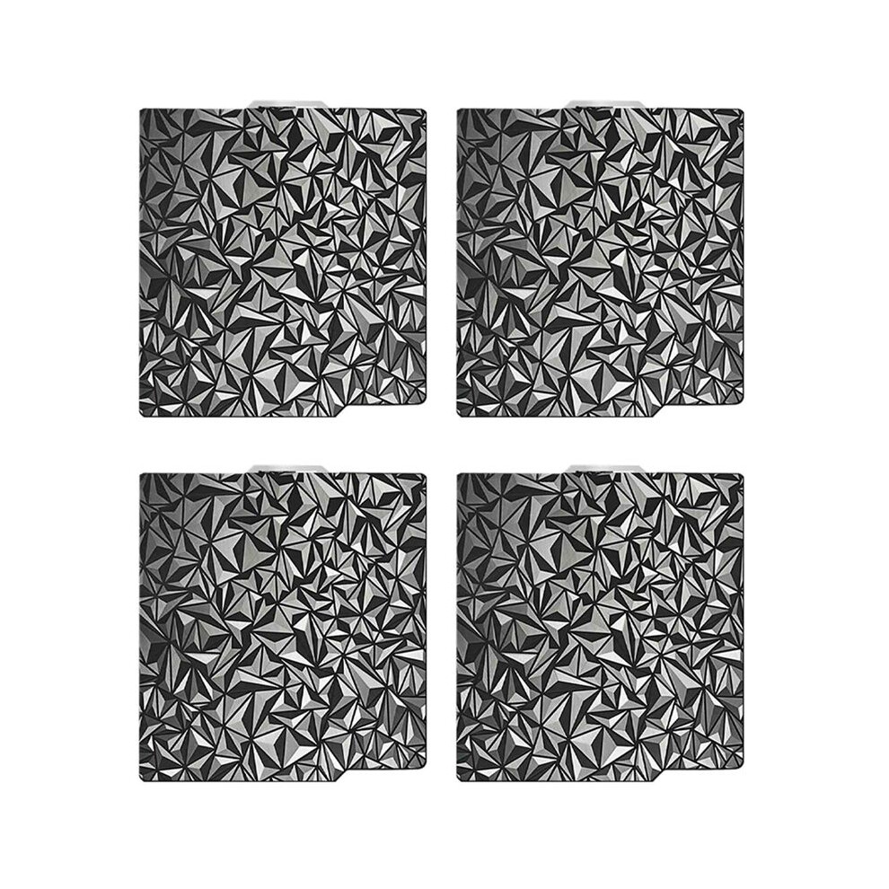 4X 3D Printer Peo Pet Build Plate For Bambu-Lab X1/X1c/X1e/P1p/P1s/A1 3D Printer,Peo+Carbon Fiber Pet Surface257x257mm 4712319723704