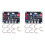 2X TS-VU003 VU Meter Driver Board Adjust VU Meter Driver Panel Backlight High-Frequency Low-Pass Panel Accessories 1