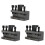 3Pcs Lathe Quick Change Tool Post Spare Parts AaD1250 Lathe Accessories 1