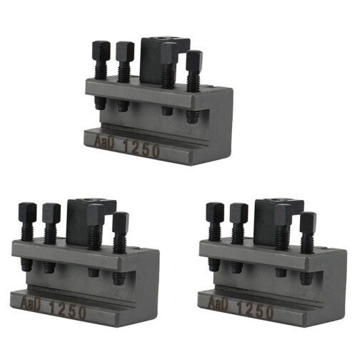 3Pcs Lathe Quick Change Tool Post Spare Parts AaD1250 Lathe Accessories