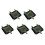 5X 100-2700M Frequency RF Power Splitter 2-Way Divider Combiner Microstrip Power Splitter Combiner Two Power Splitter 1
