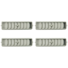 4X Griglia di Copertura del Pannello di Ventilazione 'Aria Condizionata Laterale Superiore del Tetto 'Auto per Pajero 4 MK4 A