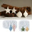 Siliconen mal Epoxy ster kerst hanger mal handgemaakte-38 4