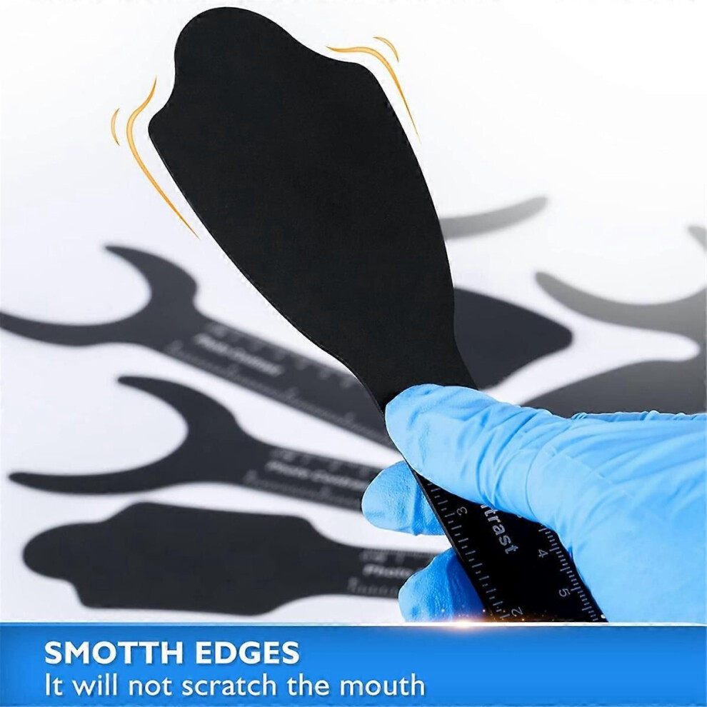 Dental Contraster Intraoral Photographic, 6 Pcs Dental Photo Contrast Kit Palatal Intraoral Photography Kit 9345346684875
