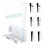 Wall Mount Bracket for PS5 Pro Console Wall Mount Organizer for PS5 Game Console Universal Wall Storage Rack White 2