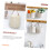 2pack Wall Mounted Baskets Wicker Storage Baskets Cotton Fabric Hanging for Flower Home Decor 5