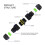 15Pc IP68 Waterproof 2 Way 3-Core Junction Box Electrical Cable Connector M16 Wire Range(3.5-10mm), Repair Cables 3