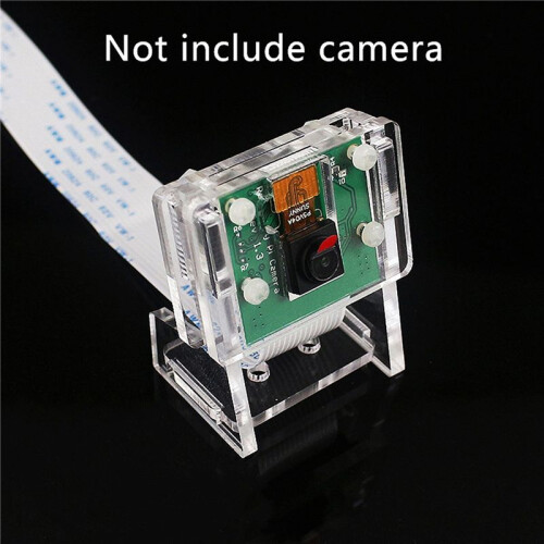 4X Ov5647  Camera Acrylic Holder Transparent Webcam Bracket for Raspberry Pi 3 Camera 2