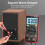 AN8009 Backlight LCD Multimeter Tester Voltmeter Meter Portable Multifunctional Intelligent Detector Red 3